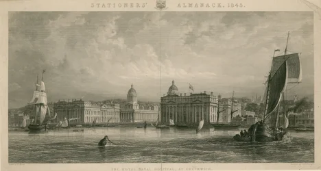 El Hospital Naval Real en Greenwich, Londres