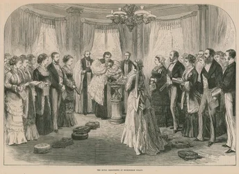 El bautizo real en el Palacio de Buckingham