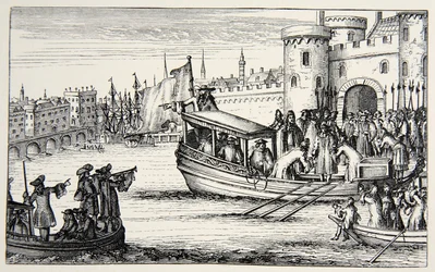 Los Siete Obispos regresando de la Torre, 1688