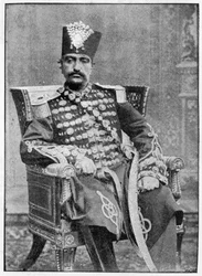 El Shah de Persia, 1893