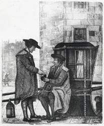 El Pinchazo Social, grabado por William Kay, 1784-1813