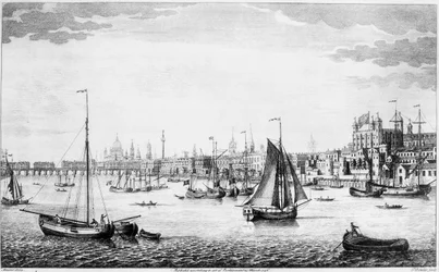 La perspectiva sureste de Londres