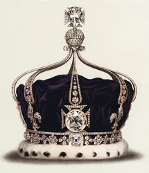 La Corona de Estado de la Reina María de las Joyas de la Corona de Inglaterra