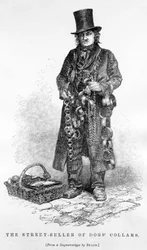 El vendedor callejero de collares para perros, c.1840