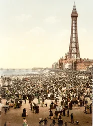La Torre y la playa, Blackpool