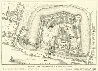 La Torre, de una encuesta realizada en 1597 por W Haiward y J Gascoyne