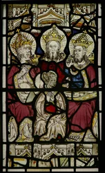 La Trinidad con la Virgen María