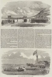 La guerra en el Danubio (grabado)