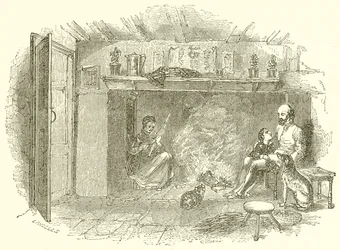 El joven Shakespeare y su padre