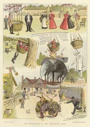 Las aventuras de dos chicas aeronautas