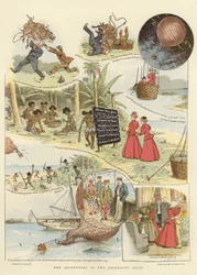 Las aventuras de dos chicas aeronautas