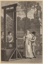 La muerte de Charlotte Corday (grabado)