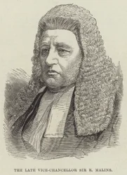 El difunto Vicecanciller Sir R Malins