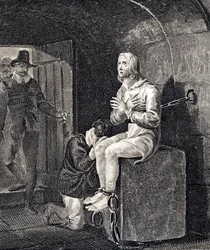 El martirio de D. John Philpot, archidiácono de Winchester