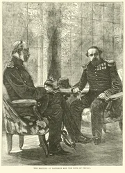El encuentro de Napoleón y el Rey de Prusia, septiembre 1870