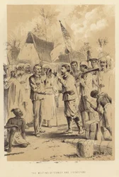 El encuentro de Stanley y Livingstone