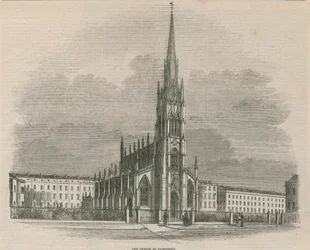 La nueva iglesia en Paddington, Londres