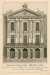 El antiguo Teatro, Drury Lane