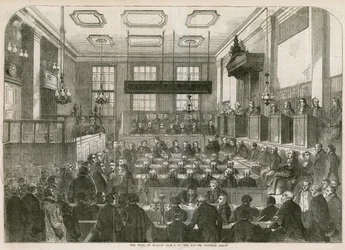 El juicio de William Palmer en el Tribunal Penal Central