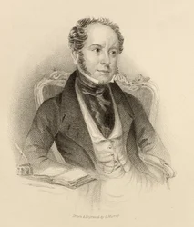 Theodore Hook, Esq., grabado por G. Murray