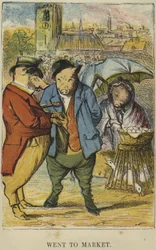 Este cerdito fue al mercado