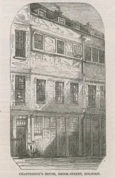 Casa de Thomas Chatterton, Brooks Street, Holborn, Londres