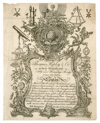 Thomas Ripley & Co, tarjeta comercial