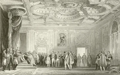 Sala del trono, Fontainebleau