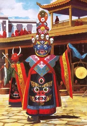 Danza del diablo tibetano