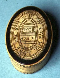Caja de tabaco, 1712