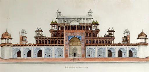 Tumba del Emperador Akbur en Secundra