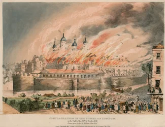 Incendio de la Torre de Londres, 1841