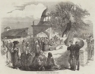 Varna, Fuente Pública (grabado)