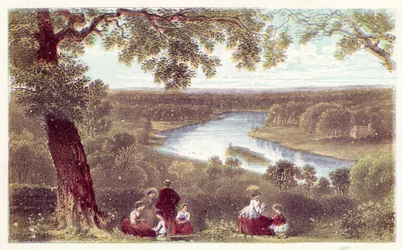 Vista desde la Terraza, Richmond Hill
