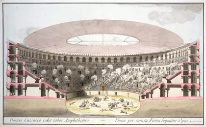 Vista del Anfiteatro de César