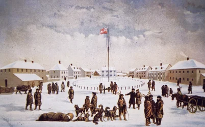 Vista de Fort Garry