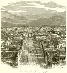 Vista de Pompeya
