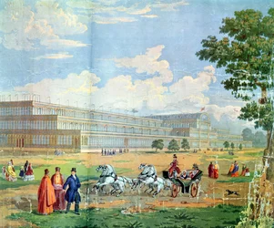 Vista del Palacio de Cristal