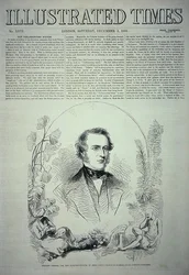 Vizconde Canning, el nuevo gobernador general de la India, ilustración de 