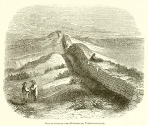 Muro de Severo, cerca de Housestead, Northumberland