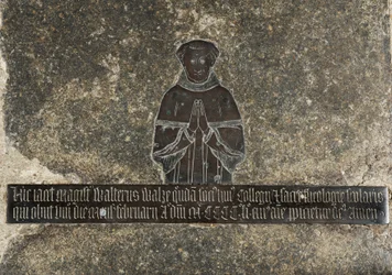 Walter Wake, c.1451-52 (latón)