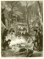 Campamento de Washington en Valley Forge