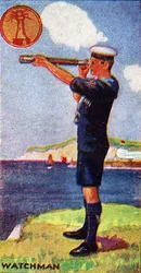 Insignia de scout vigilante, 1923
