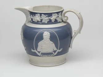Jarra conmemorativa de Waterloo, c.1815