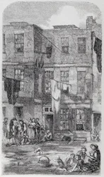 Wild Court, cerca de Great Wild Street, Drury Lane