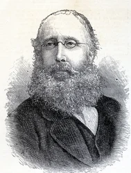 William Bromley-Davenport (1821-1884) de Illustrated London News 28 de junio de 1884