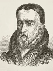 William Tyndale, de «The National and Domestic History of England» de William Hickman Smith Aubrey (1858-1916), publicado en Londres, hacia 1890