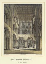 Catedral de Winchester, el transepto norte