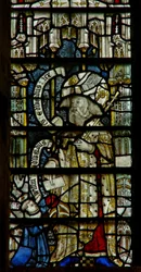 Ventana Clsty N3 que representa a San Eduardo el Confesor