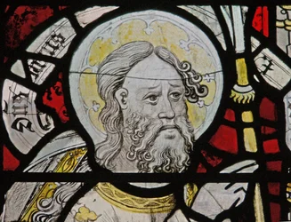 Ventana N5 que representa a Santo Tomás dudando
